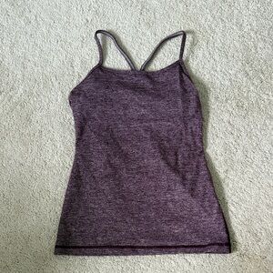 lululemon athletica Heathered Purple Camisole